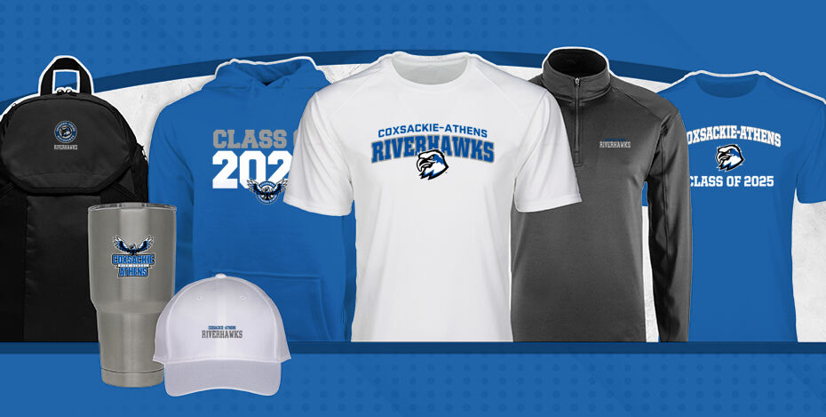 Coxsackie-Athens High School Riverhawks official sideline store Primary Multi Module Banner: 2024 Q1 Banner