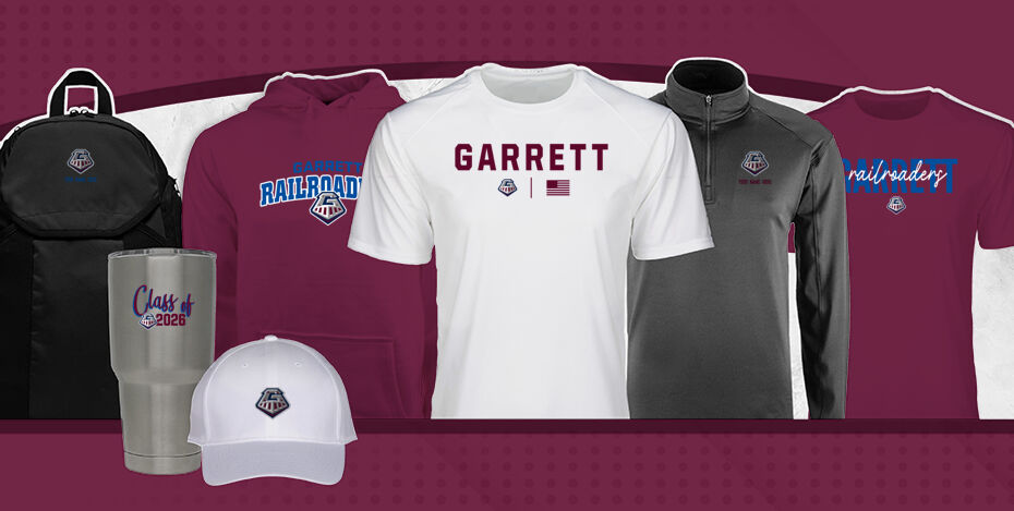 GARRETT HIGH SCHOOL RAILROADERS Primary Multi Module Banner: 2024 Q1 Banner