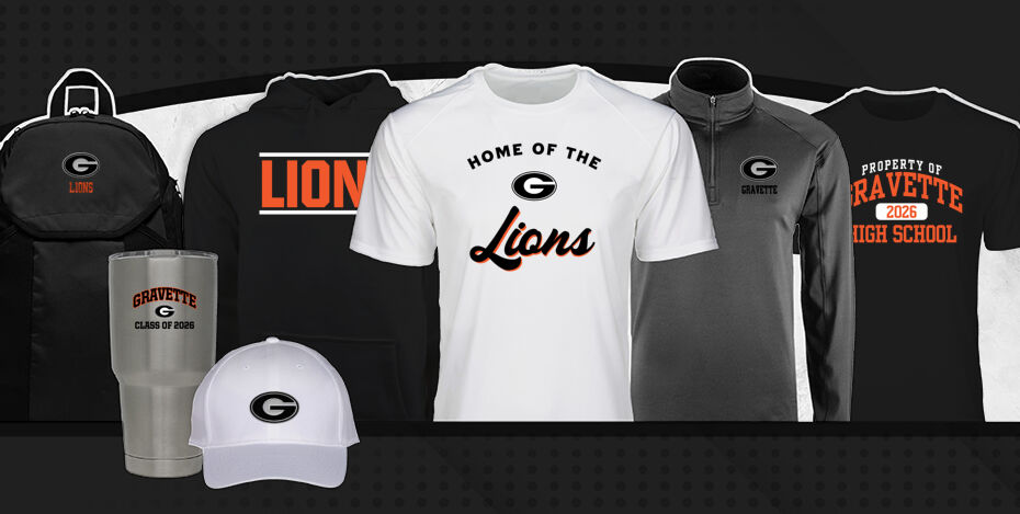 GRAVETTE HIGH SCHOOL LIONS Primary Multi Module Banner: 2024 Q1 Banner