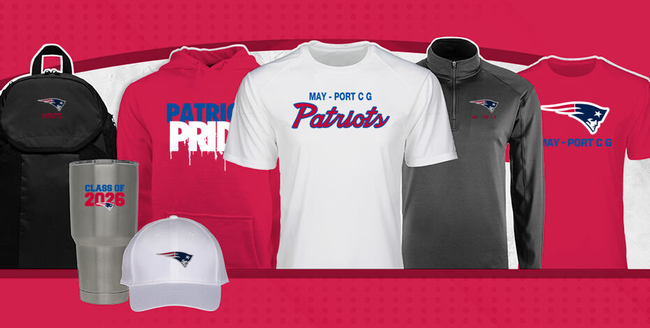 MAY-PORT C G HIGH SCHOOL PATRIOTS Primary Multi Module Banner: 2024 Q1 Banner