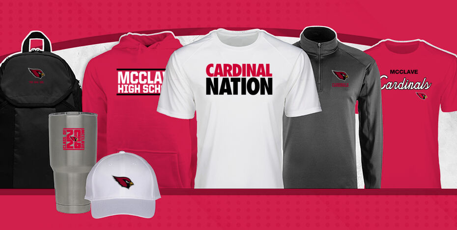 MCCLAVE HIGH SCHOOL CARDINALS Primary Multi Module Banner: 2024 Q1 Banner