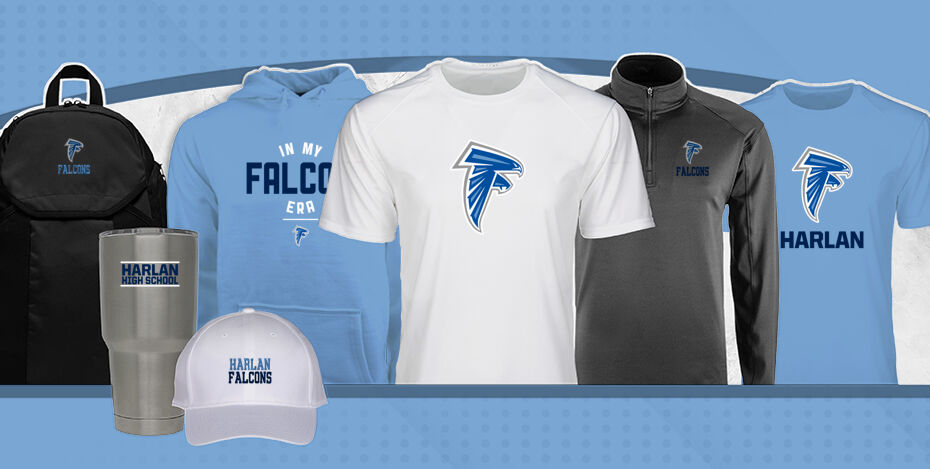 HARLAN HIGH SCHOOL FALCONS Primary Multi Module Banner: 2024 Q1 Banner