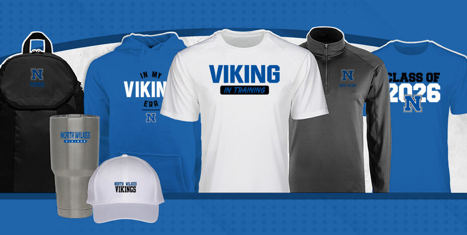 NORTH WILKES HIGH SCHOOL VIKINGS Primary Multi Module Banner: 2024 Q1 Banner