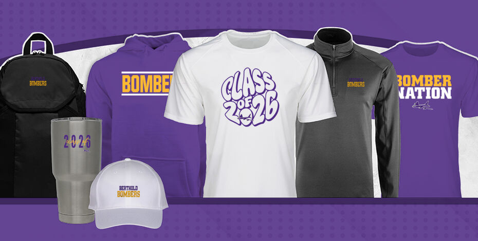 BERTHOLD HIGH SCHOOL BOMBERS Primary Multi Module Banner: 2024 Q1 Banner