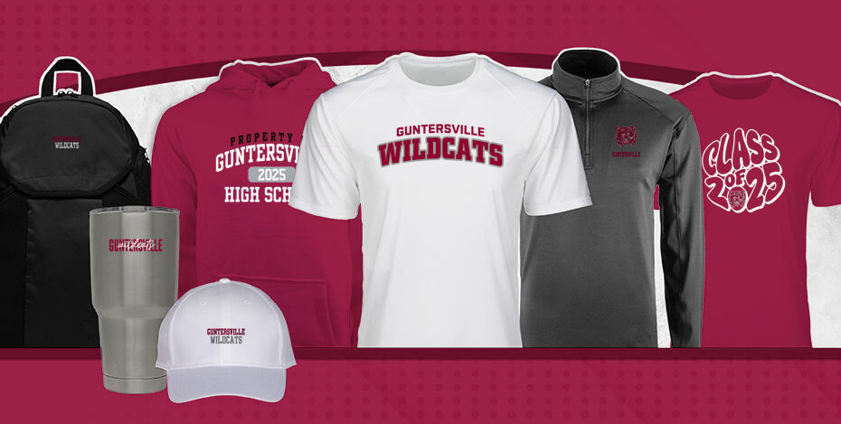 GUNTERSVILLE HIGH SCHOOL WILDCATS Primary Multi Module Banner: 2024 Q1 Banner