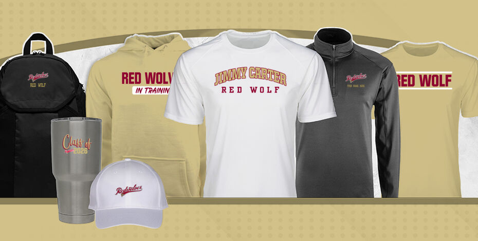 JIMMY CARTER EARLY COLLEGE HIGH SCHOOL Red Wolf Primary Multi Module Banner: 2024 Q1 Banner