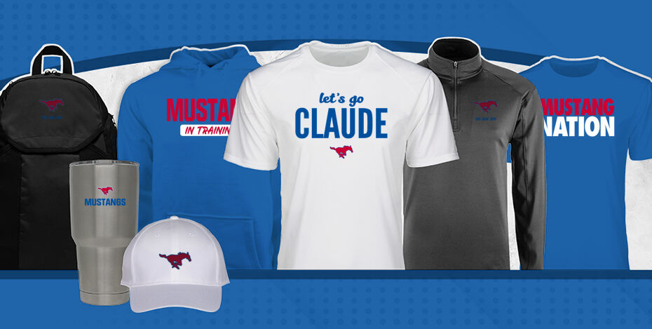 CLAUDE HIGH SCHOOL MUSTANGS Primary Multi Module Banner: 2024 Q1 Banner