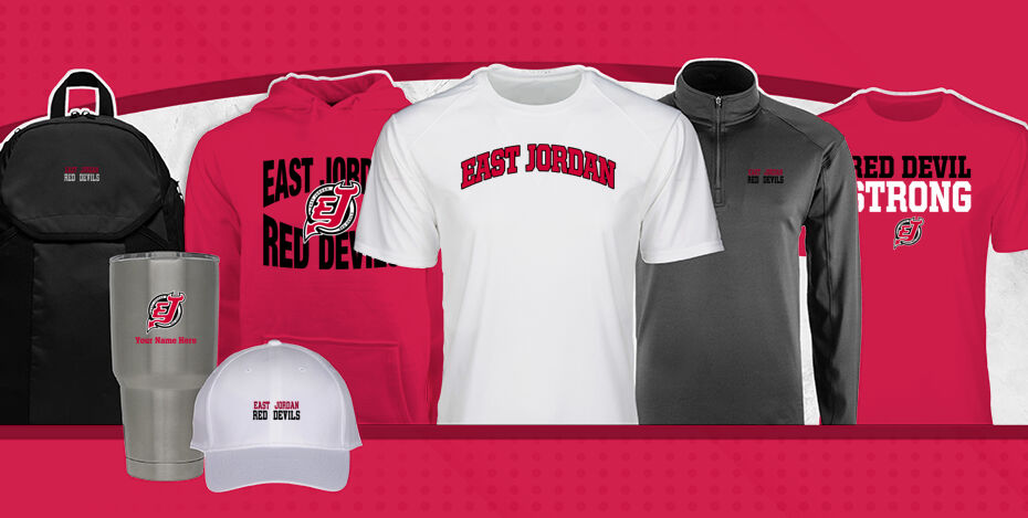 EAST JORDAN HIGH SCHOOL RED DEVILS Primary Multi Module Banner: 2024 Q1 Banner
