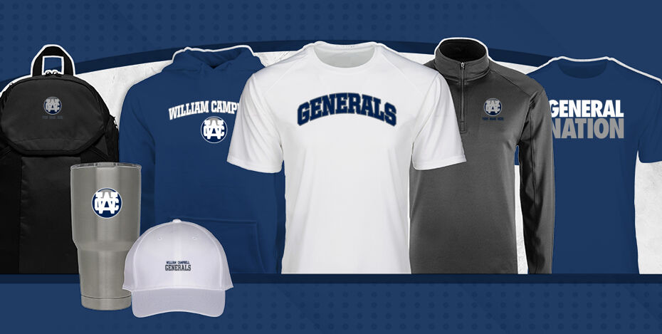 WILLIAM CAMPBELL HIGH SCHOOL GENERALS Primary Multi Module Banner: 2024 Q1 Banner