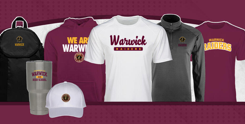 WARWICK HIGH SCHOOL RAIDERS Primary Multi Module Banner: 2024 Q1 Banner