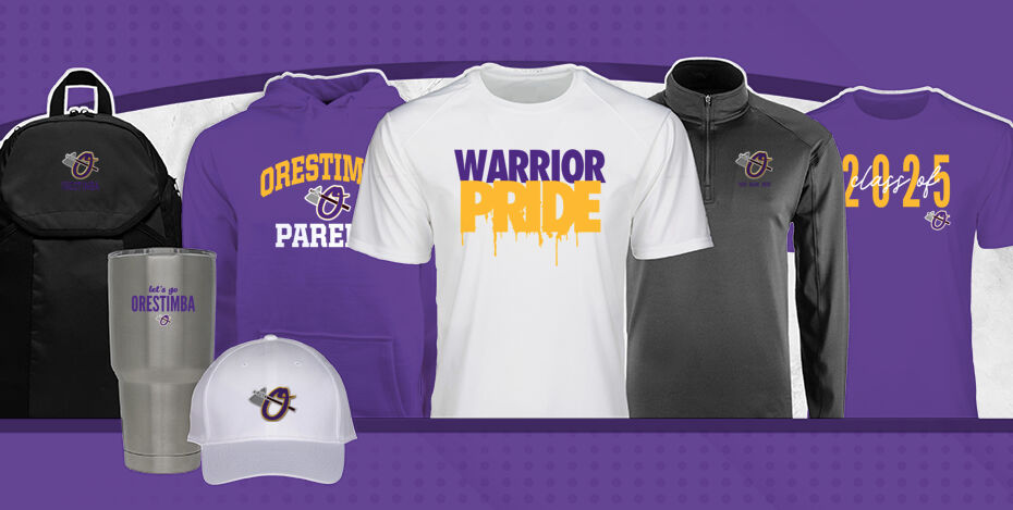 ORESTIMBA HIGH SCHOOL WARRIORS Primary Multi Module Banner: 2024 Q1 Banner