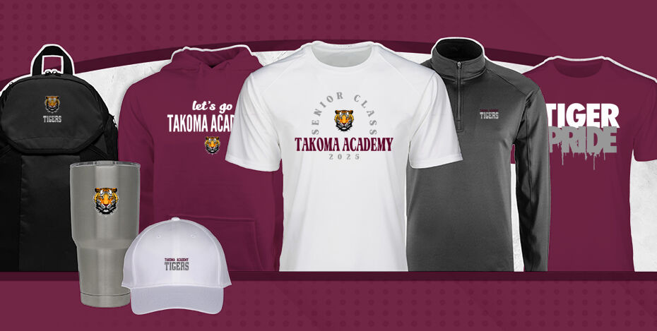 TAKOMA ACADEMY Tigers Online Store Primary Multi Module Banner: 2024 Q1 Banner