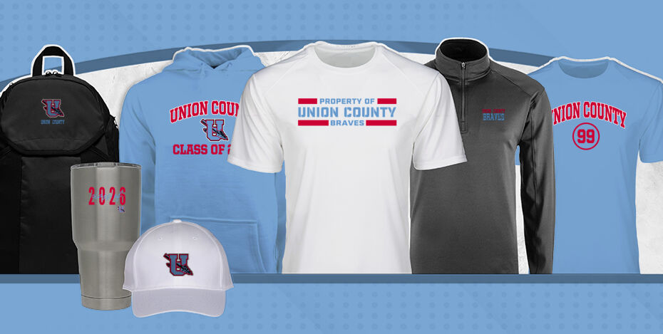 UNION COUNTY HIGH SCHOOL BRAVES Primary Multi Module Banner: 2024 Q1 Banner