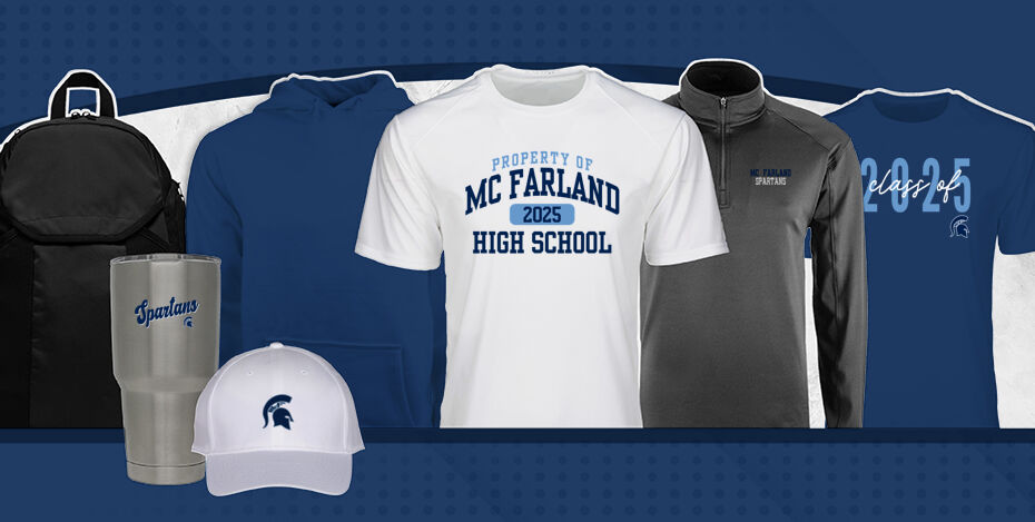 MC FARLAND HIGH SCHOOL SPARTANS Primary Multi Module Banner: 2024 Q1 Banner