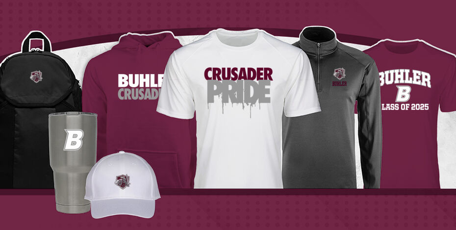 Buhler High School Crusaders Online Store Primary Multi Module Banner: 2024 Q1 Banner