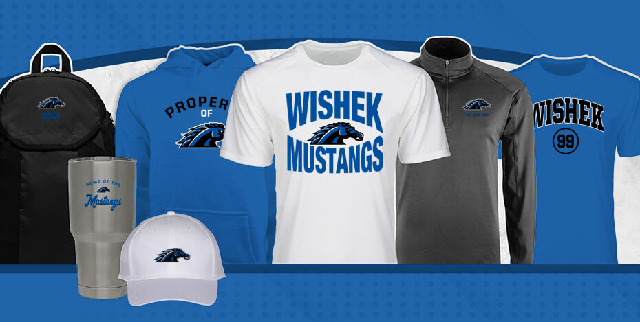 WISHEK HIGH SCHOOL Mustangs Primary Multi Module Banner: 2024 Q1 Banner