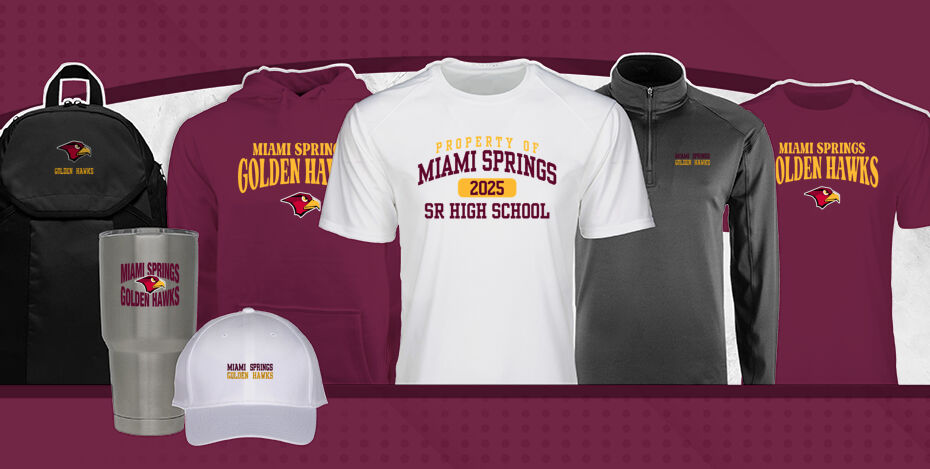 MIAMI SPRINGS SR HIGH SCHOOL GOLDEN HAWKS Primary Multi Module Banner: 2024 Q1 Banner