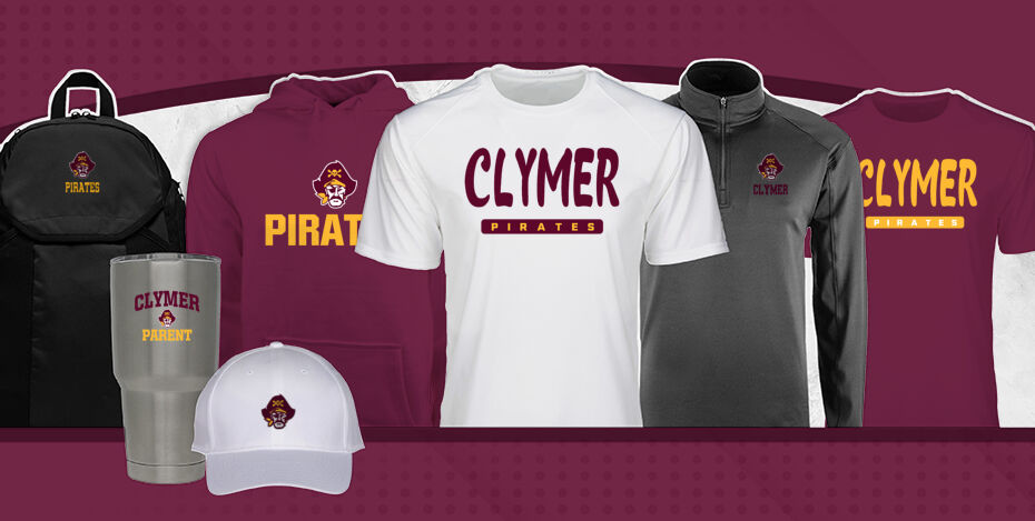 CLYMER HIGH SCHOOL PIRATES Primary Multi Module Banner: 2024 Q1 Banner