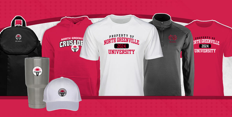 North Greenville University The Official Store of the Crusaders Primary Multi Module Banner: 2024 Q1 Banner