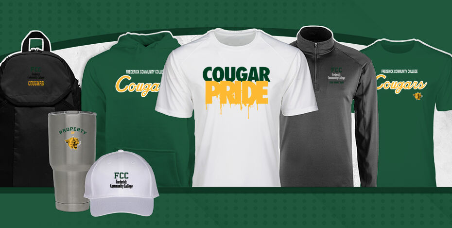 Frederick Community College cougars Official Fan Gear Store Primary Multi Module Banner: 2024 Q1 Banner