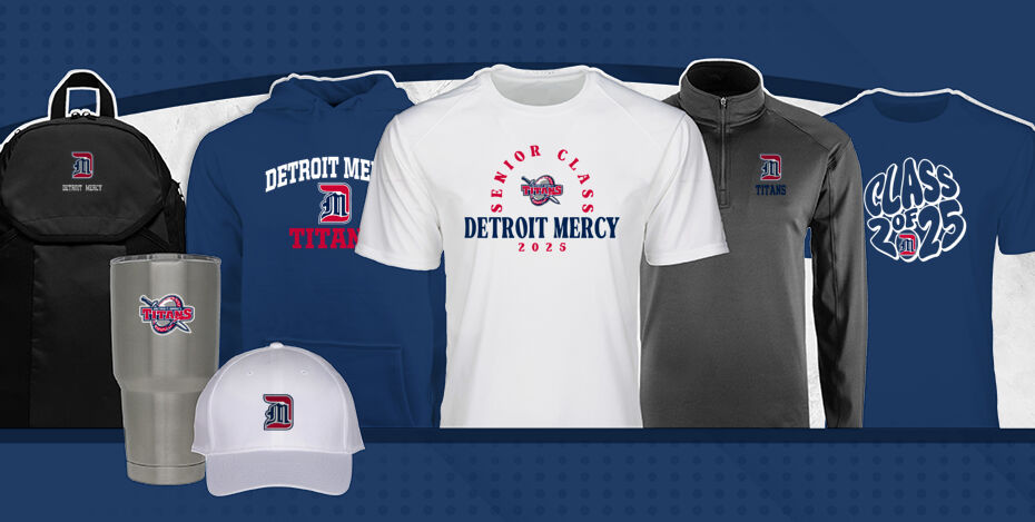 Detroit Mercy Titans Sideline Store Primary Multi Module Banner: 2024 Q1 Banner