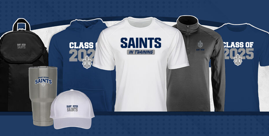 Saint Peter High School SAINTS ONLINE STORE Primary Multi Module Banner: 2024 Q1 Banner