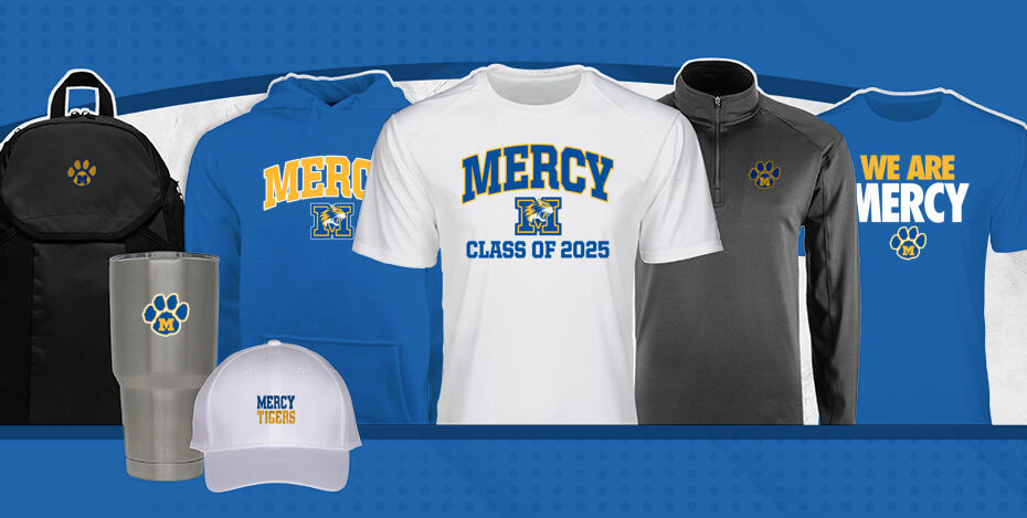 Mercy High School Tigers Online Store Primary Multi Module Banner: 2024 Q1 Banner