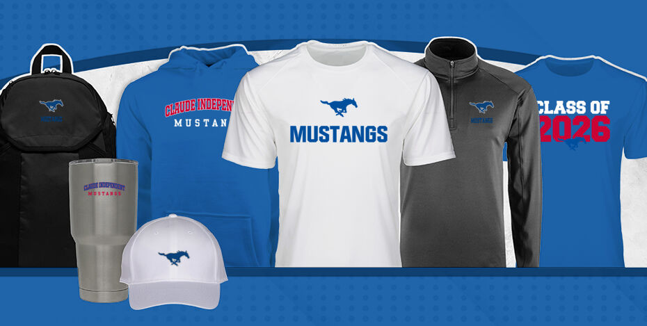Claude Independent  Mustangs Primary Multi Module Banner: 2024 Q1 Banner
