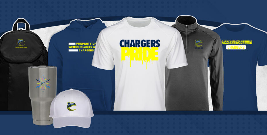 Syracuse Chargers Swimming Chargers Primary Multi Module Banner: 2024 Q1 Banner