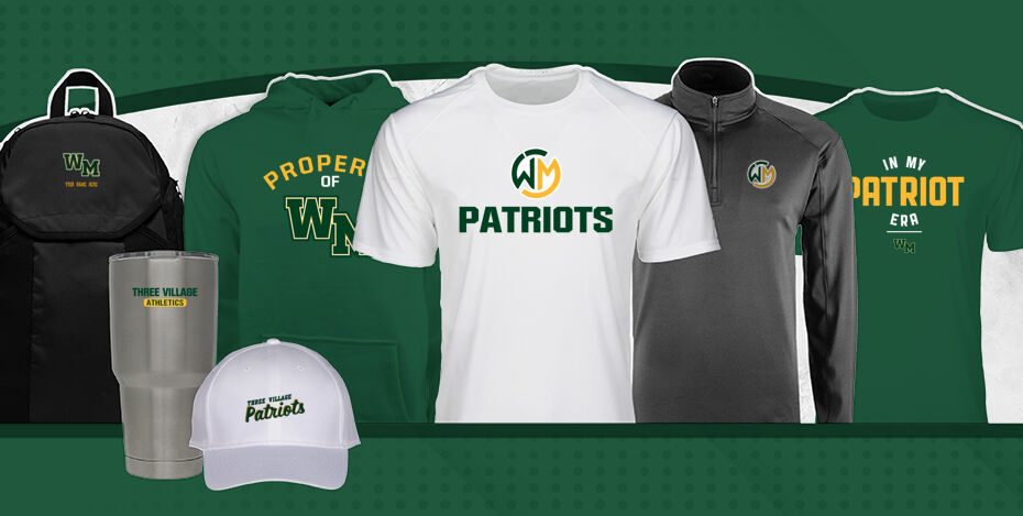 Three Village Athletics Patriots Primary Multi Module Banner: 2024 Q1 Banner
