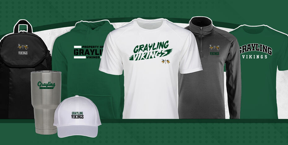 GRAYLING HIGH SCHOOL VIKINGS Primary Multi Module Banner: 2024 Q1 Banner