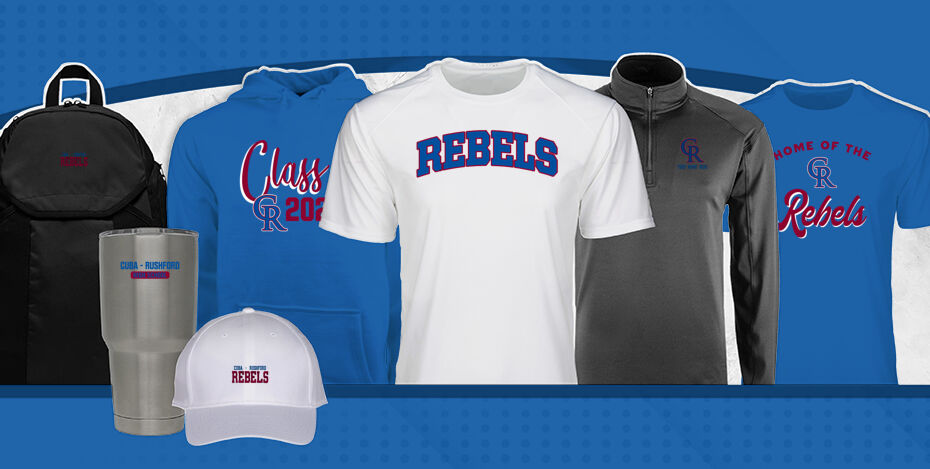 CUBA-RUSHFORD HIGH SCHOOL REBELS Primary Multi Module Banner: 2024 Q1 Banner
