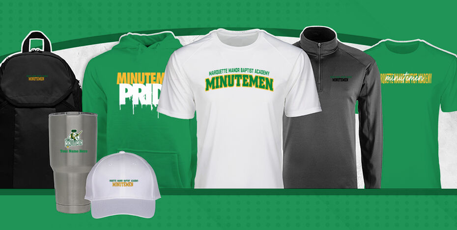 MARQUETTE MANOR BAPTIST ACADEMY MINUTEMEN Primary Multi Module Banner: 2024 Q1 Banner