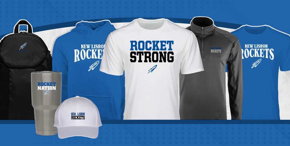 NEW LISBON HIGH SCHOOL ROCKETS Primary Multi Module Banner: 2024 Q1 Banner