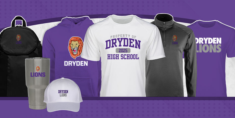 DRYDEN HIGH SCHOOL LIONS Primary Multi Module Banner: 2024 Q1 Banner