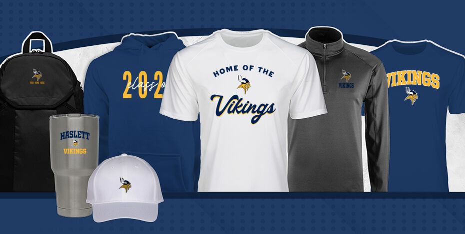HASLETT HIGH SCHOOL VIKINGS Primary Multi Module Banner: 2024 Q1 Banner