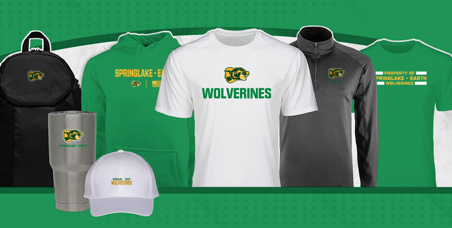 SPRINGLAKE-EARTH HIGH SCHOOL WOLVERINES Primary Multi Module Banner: 2024 Q1 Banner