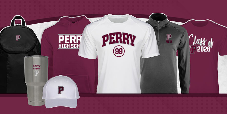 PERRY HIGH SCHOOL MAROONS Primary Multi Module Banner: 2024 Q1 Banner