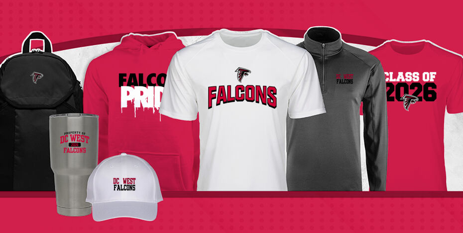 DOUGLAS COUNTY WEST SCHOOL FALCONS Primary Multi Module Banner: 2024 Q1 Banner