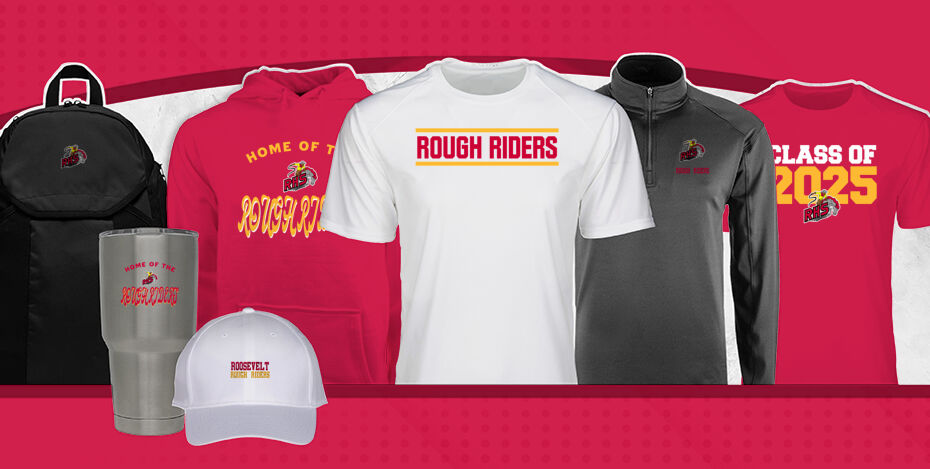 ROOSEVELT HIGH SCHOOL ROUGH RIDERS Primary Multi Module Banner: 2024 Q1 Banner