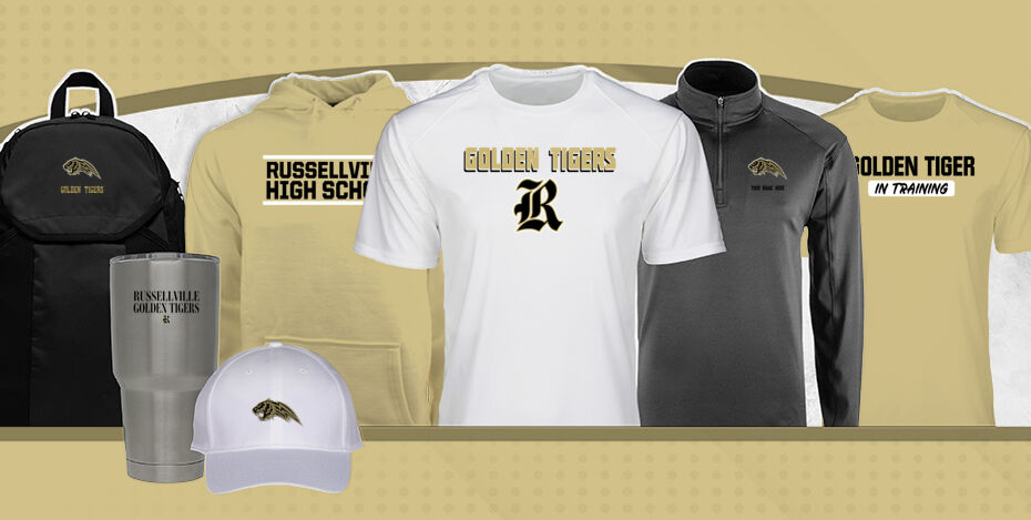 RUSSELLVILLE HIGH SCHOOL GOLDEN TIGERS Primary Multi Module Banner: 2024 Q1 Banner