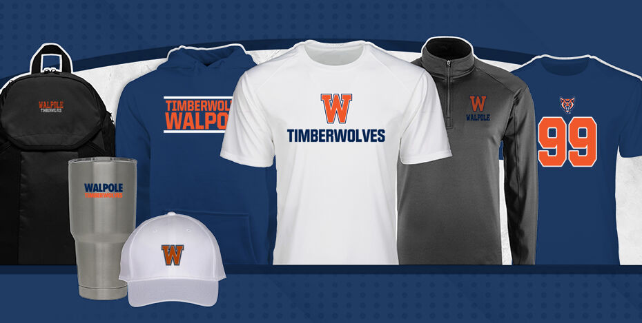 WALPOLE HIGH SCHOOL TIMBERWOLVES official sideline store Primary Multi Module Banner: 2024 Q1 Banner