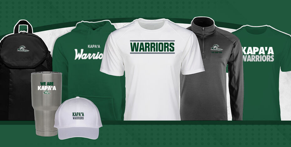 Kapa'a High School WARRIORS ONLINE STORE Primary Multi Module Banner: 2024 Q1 Banner