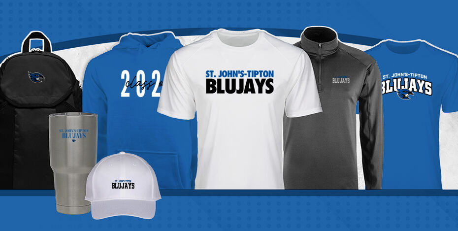 ST. JOHN'S-Tipton CATHOLIC HIGH SCH BLUJAYS Primary Multi Module Banner: 2024 Q1 Banner