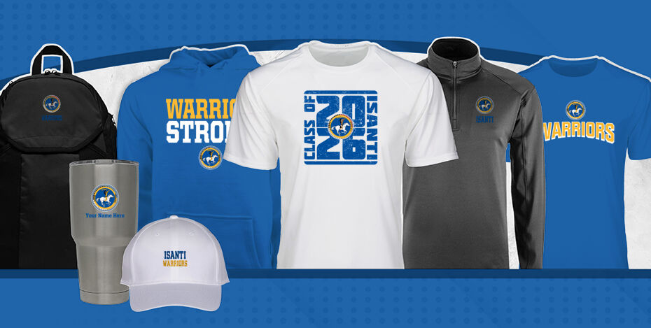 ISANTI HIGH SCHOOL WARRIORS Primary Multi Module Banner: 2024 Q1 Banner