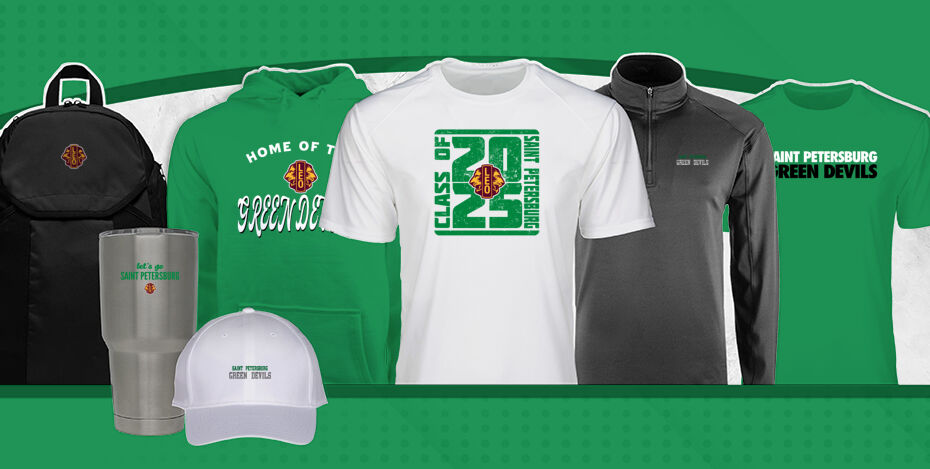 SAINT PETERSBURG HIGH SCHOOL GREEN DEVILS Primary Multi Module Banner: 2024 Q1 Banner