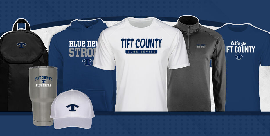 TIFT COUNTY HIGH SCHOOL BLUE DEVILS ONLINE STORE Primary Multi Module Banner: 2024 Q1 Banner