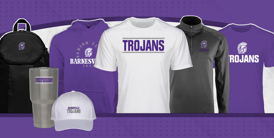 BARNESVILLE HIGH SCHOOL TROJANS Primary Multi Module Banner: 2024 Q1 Banner