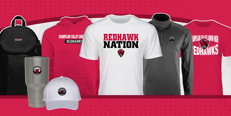 CHAMPLAIN VALLEY UNION HIGH REDHAWKS Primary Multi Module Banner: 2024 Q1 Banner