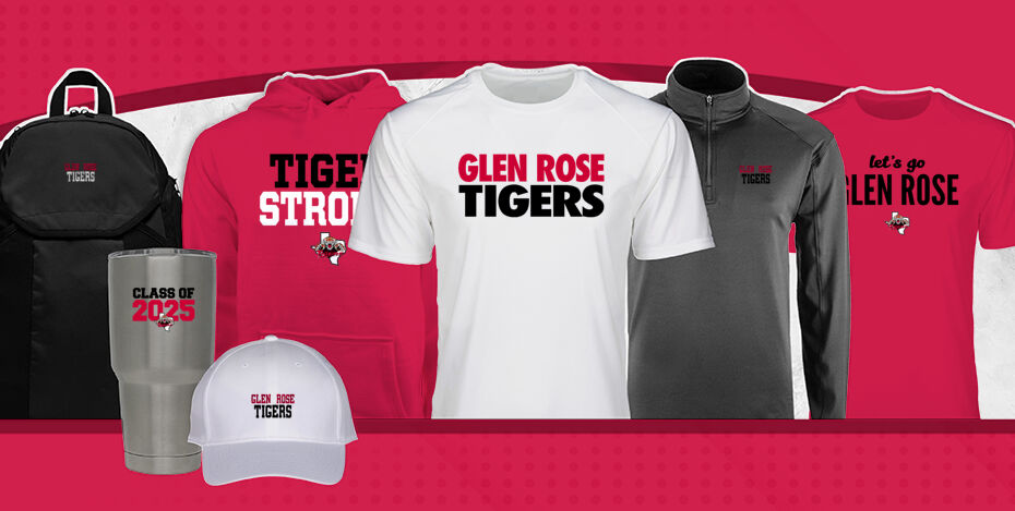 GLEN ROSE HIGH SCHOOL TIGERS Primary Multi Module Banner: 2024 Q1 Banner
